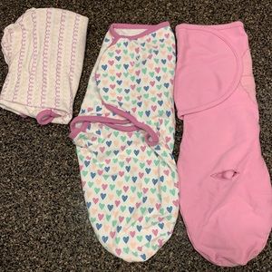 3 NWOT SwaddleMe Swaddles